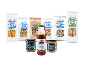 Nudelpackungen, Pesto, tomatesoße